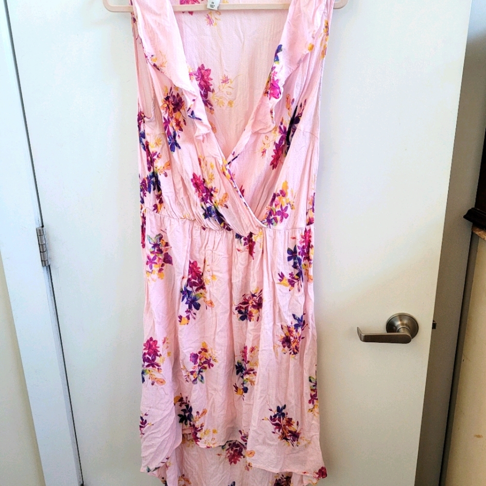 Ava and Viv Floral HiLo Dress